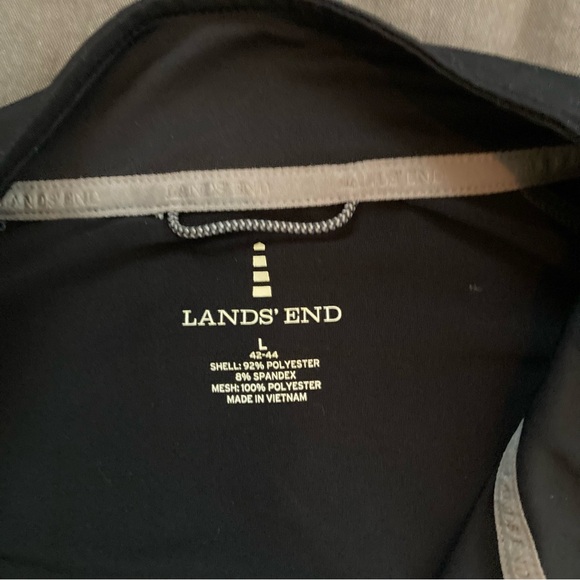Lands End Quarter Zip, size Large - Picture 3 of 10